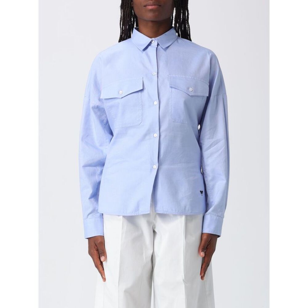 Weekend Max Mara Women Cotton Poplin Shirt Weekend Max Mara